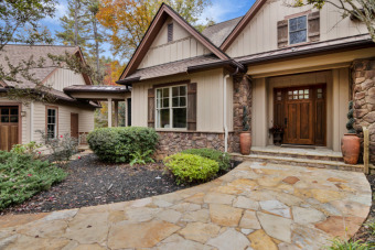 An Artisan Mountain Retreat Unlike Any Other Available... - Lake Home For Sale in Sunset, South Carolina