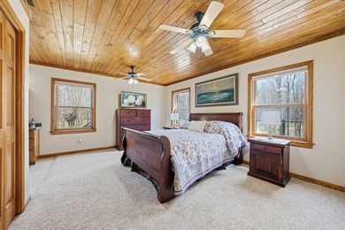 One-of-a-kind custom half log sided home on 24.5 wooded acres - photo 14