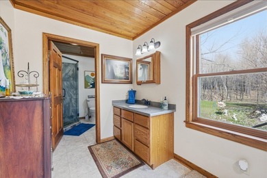 One-of-a-kind custom half log sided home on 24.5 wooded acres - photo 16