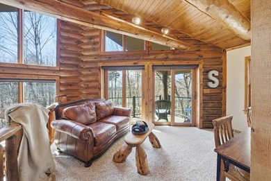 One-of-a-kind custom half log sided home on 24.5 wooded acres - photo 22