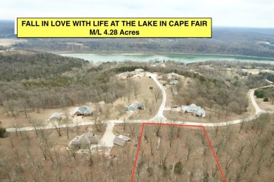 Lake Acreage For Sale in Cape Fair, Missouri