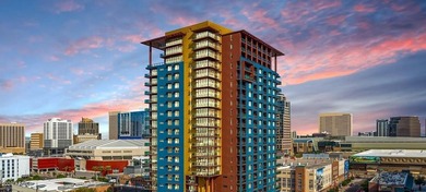 Stunning 1 bed 1 1/2 bath unit with office. Largest 1 bedroom