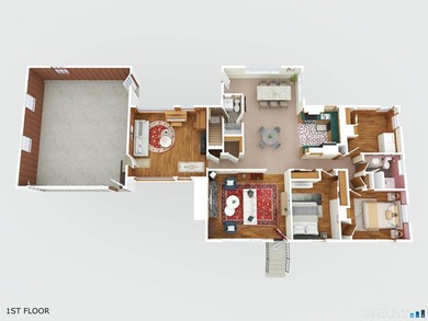 Nestled on more than 1.4 private acres, this sprawling ranch - photo 4