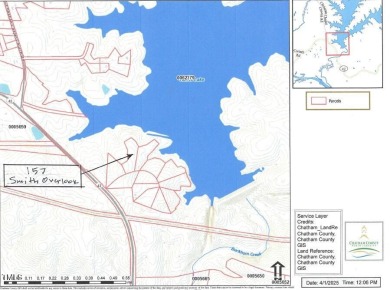 Lake Acreage For Sale in New Hill, North Carolina