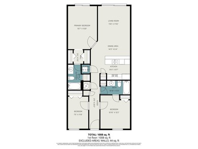 This 3-bedroom, 2-bathroom condo features a bright living room - photo 27