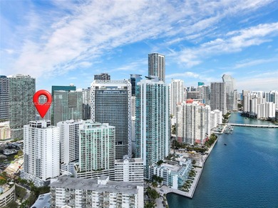 Live in the heart of Brickell, Miami. This one-bedroom unit