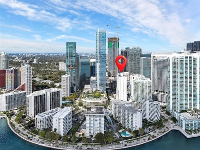 Live in the heart of Brickell, Miami. This one-bedroom unit