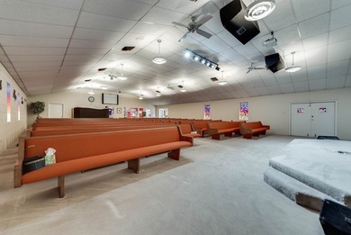 FORMER CHURCH ON HIGH TRAFFIC CORNER LOT, TONS OF OPPORTUNITIES