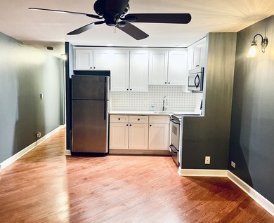 Welcome home! This sharp, completely remodeled studio in heart
