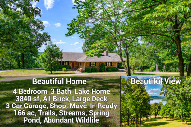 Rare Lake Norfork front property on 166 acres! - Lake Home For Sale in Mountain Home, Arkansas