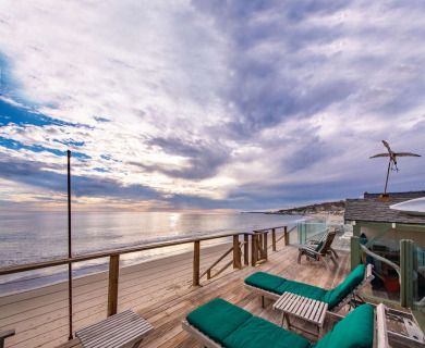 Pacific Ocean - La Costa Beach Home For Sale in Malibu California