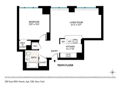 Sunny South-Facing One-Bedroom with City Views

Perched on the - photo 2