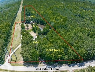 Welcome to 6534 Cartersville Hwy-a rare 10-acre estate offering - photo 2
