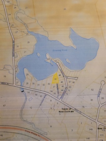 Downing Pond Lot Sale Pending in New Durham New Hampshire