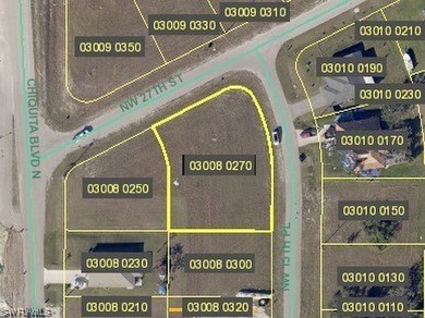 Cape Coral Area Lot For Sale in Cape Coral Florida