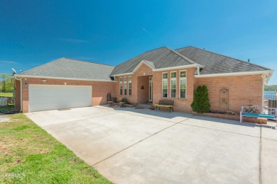 LAKEFRONT CUSTOM BUILT BRICK HOME with amazing main channel view - Lake Home For Sale in Harriman, Tennessee