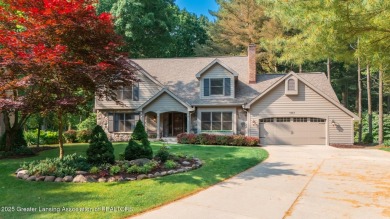 (private lake, pond, creek) Home Sale Pending in Okemos Michigan