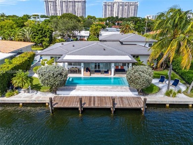 Miami Shores luxury waterfront home with 100-ft of protected - photo 1