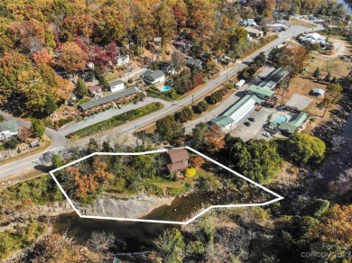 Great commercial or residential opportunity! .74-acre w/ 300+ ft - Lake Home For Sale in Lake Lure, North Carolina