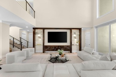 Newly completed in 2025, this exceptional oceanfront estate is