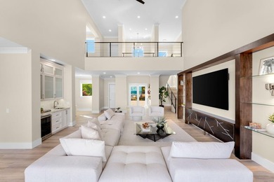 Newly completed in 2025, this exceptional oceanfront estate is
