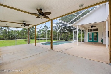 Rare 9.43-acre pool home in Grant! this property blends - photo 46