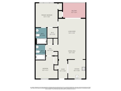 This spacious 2-bedroom, 2-bath, top-floor condo features - photo 32