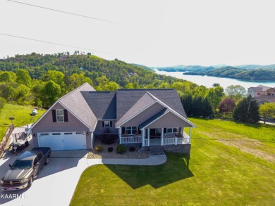 Breathtaking views of Norris Lake await you from this beautiful - Lake Home For Sale in Maynardville, Tennessee