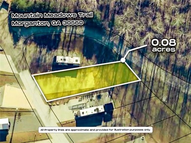 Lake Lot For Sale in Morganton, Georgia