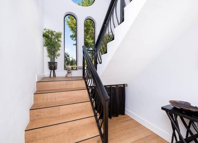 Beautifully remodeled 1998 concrete home is situated on a - photo 16