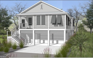 Marsh front building site on cul-de-sac in the gated community - photo 2