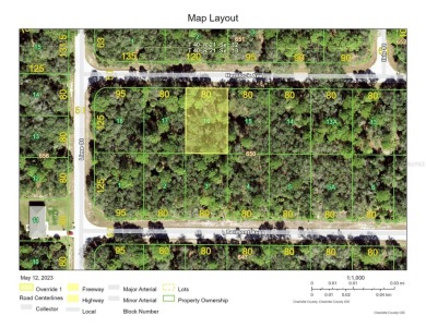 Port Charlotte Waterway Lakes Area Lot For Sale in Port Charlotte Florida