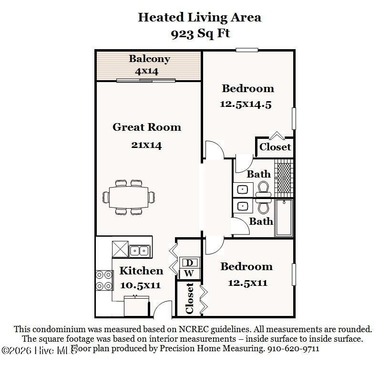 This desirable end-unit condominium offers a light-filled layout