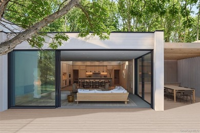 An architecturally significant modern retreat set on two private - photo 1
