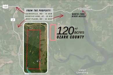 Norfork Lake Acreage For Sale in Tecumseh Missouri