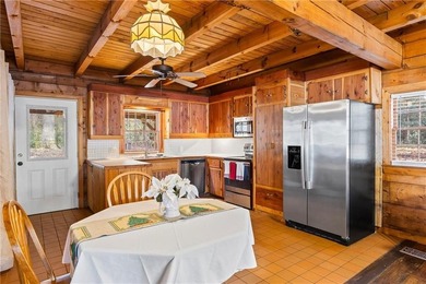 This a real lakefront log cabin with all the comforts, modern - photo 20