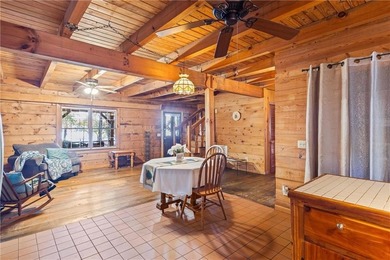 This a real lakefront log cabin with all the comforts, modern - photo 21