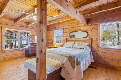 This a real lakefront log cabin with all the comforts, modern - photo 23