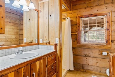 This a real lakefront log cabin with all the comforts, modern - photo 26