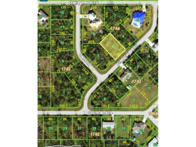 Port Charlotte Waterway Lakes Area Lot For Sale in Port Charlotte Florida