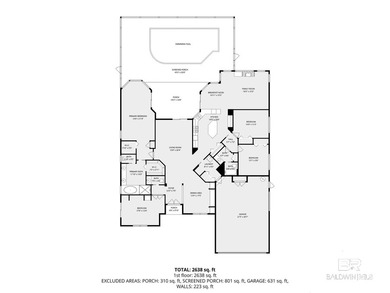 Spacious single-story waterfront home on Wolf Bay, located in - photo 5