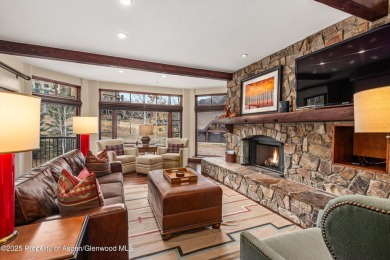 Ski directly onto Snowmass Mountain from this elegant residence