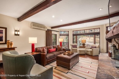 Ski directly onto Snowmass Mountain from this elegant residence