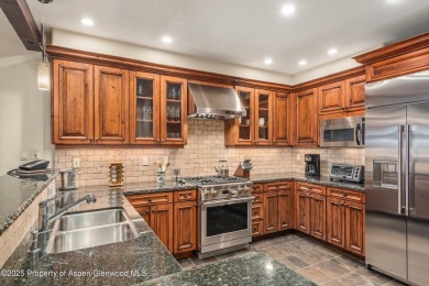 Ski directly onto Snowmass Mountain from this elegant residence