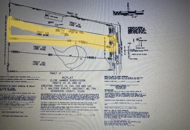 Lake Lot For Sale in Mabank, Texas