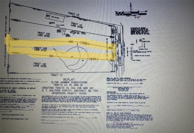 Lake Lot For Sale in Mabank, Texas