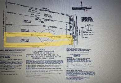 Cedar Creek Lake Lot For Sale in Mabank Texas
