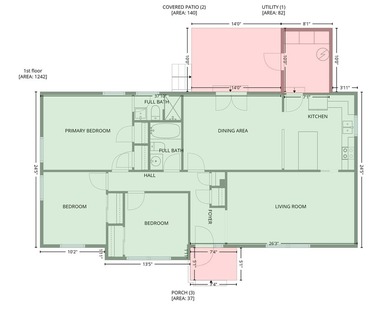 Three bedroom, two full bath home in Davidson, NC. Convenient - photo 35