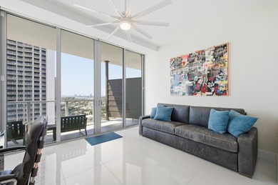 Upon entering this 15th floor residence you are greeted with - photo 20