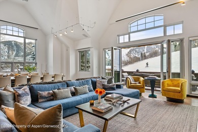 This stunning Maroon Creek townhome has been completely